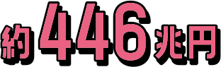約446兆円